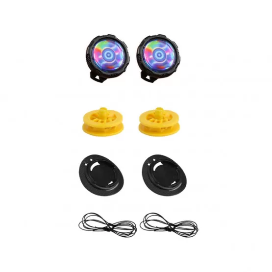 INF Automatic Rotating Buckle Shoelace System 4-Piece Set for Sneakers